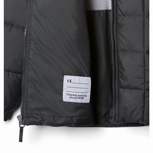 Columbia Puffect™ II Puffer Full-Zip Jacka Pojkar MörkGrå (TFKSL6032)